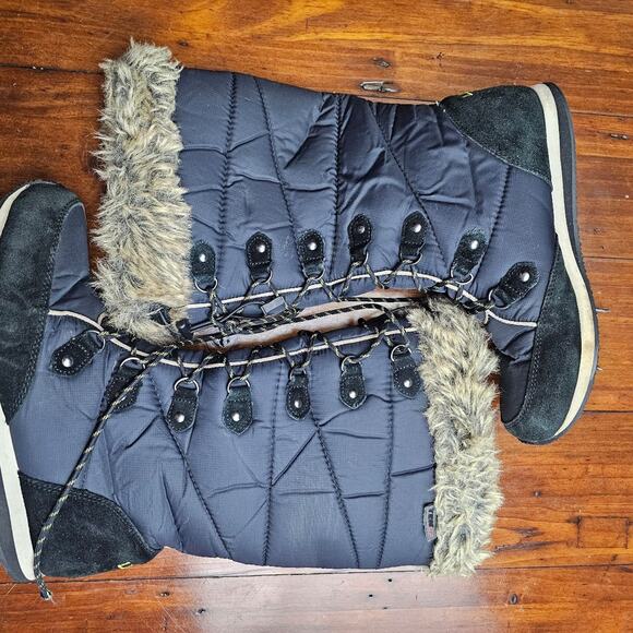 L.L BEAN FUR CARRABASSET BOOTS 7.5 - Picture 1 of 8